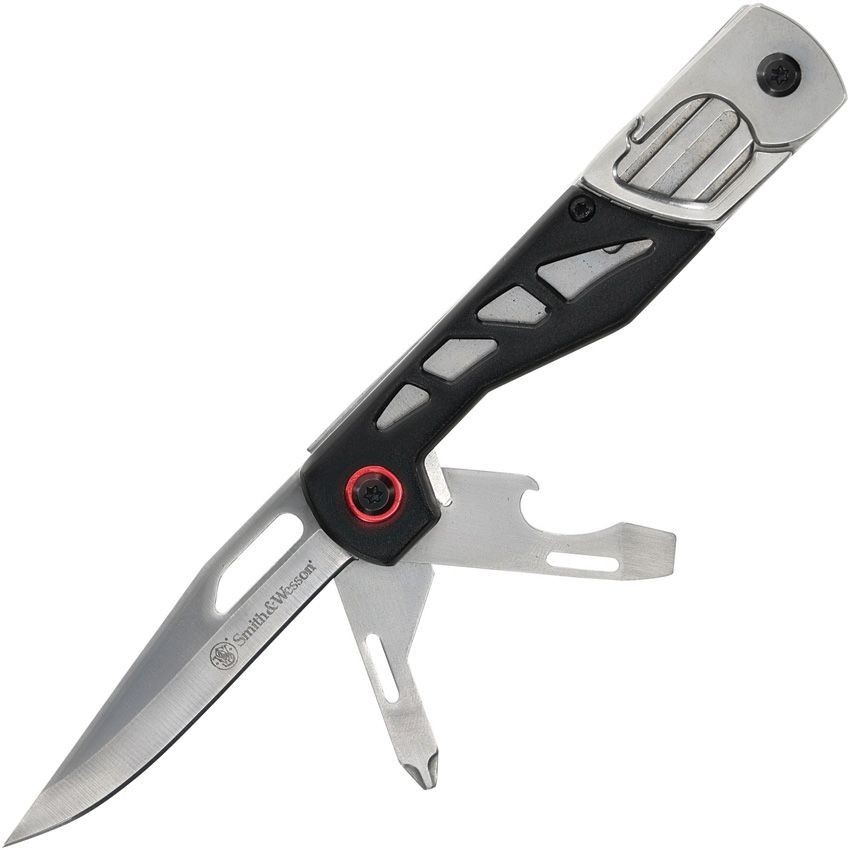 Smith & Wesson COMBO Multi Tool/Flashlight Integrated Essentials AAA Batteries