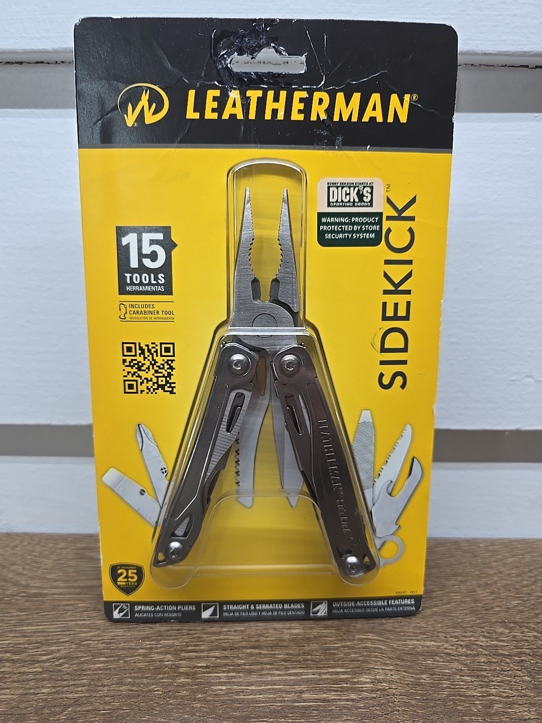 Leatherman Sidekick 15 Tools Pocket Clip, Carabiner & Leather Sleeve USA 831428