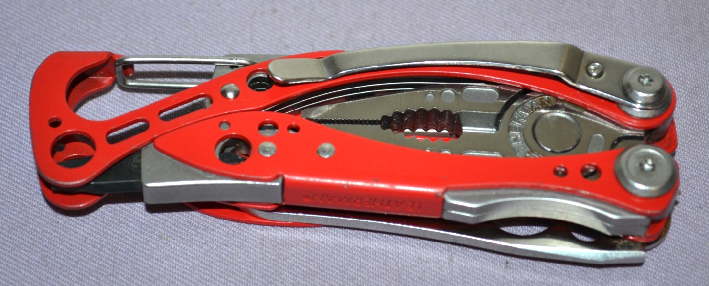 OEM Leatherman Skeletool RX Red Multi-Tool Knife, Pliers & Other Tools — Great