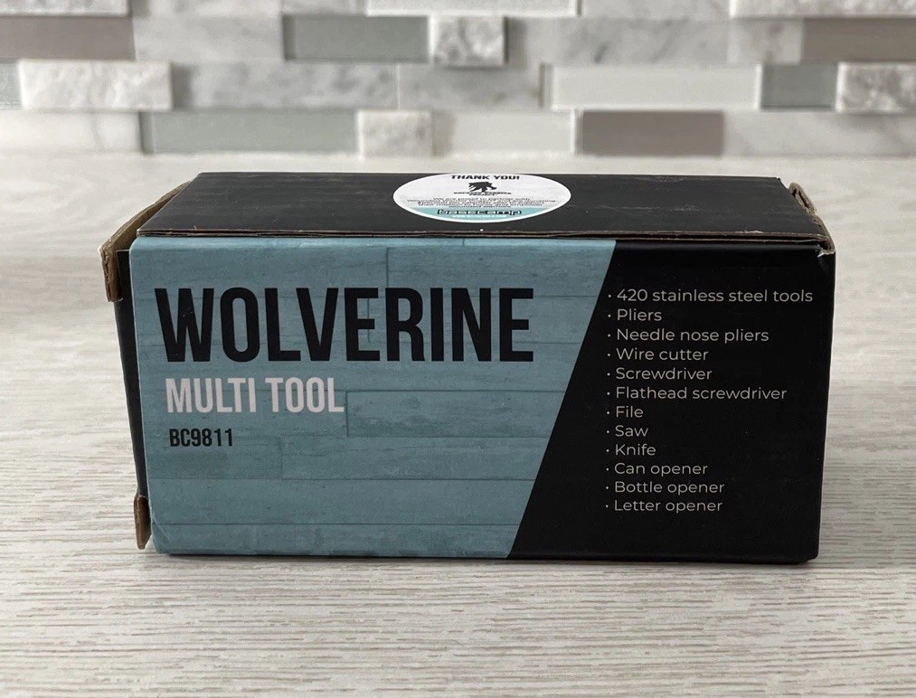 Basecamp Wolverine Multi Tool 11 In 1 Stainless Steel BC9811 BRANDED Unit