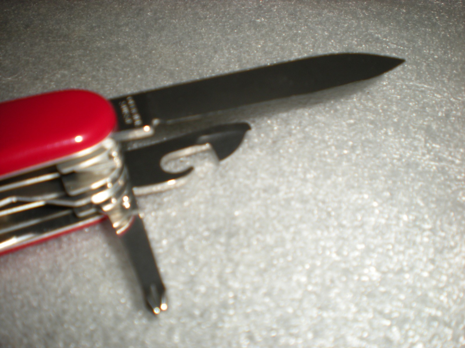 OEM Victorinox Officier Suisse Red Swiss Made Army Knife Multi Tool Saw Scissors