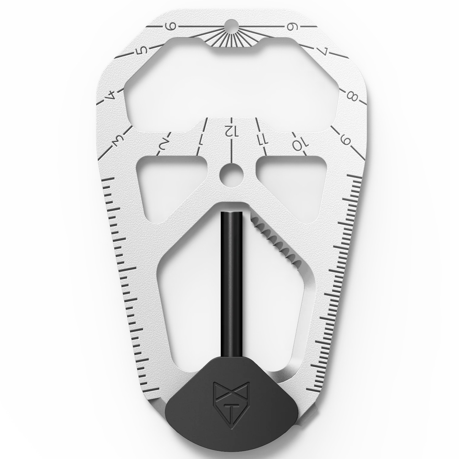 Tactica M.020 Camping Tool Card w/ Ferro Rod Firestarter Outdoor EDC Multi-tool