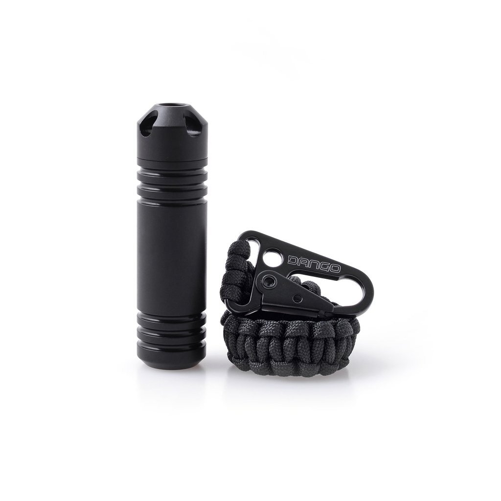EDC Alloy Waterproof Capsule Tube Outdoor Survival Seal Pill Case Small Item Box