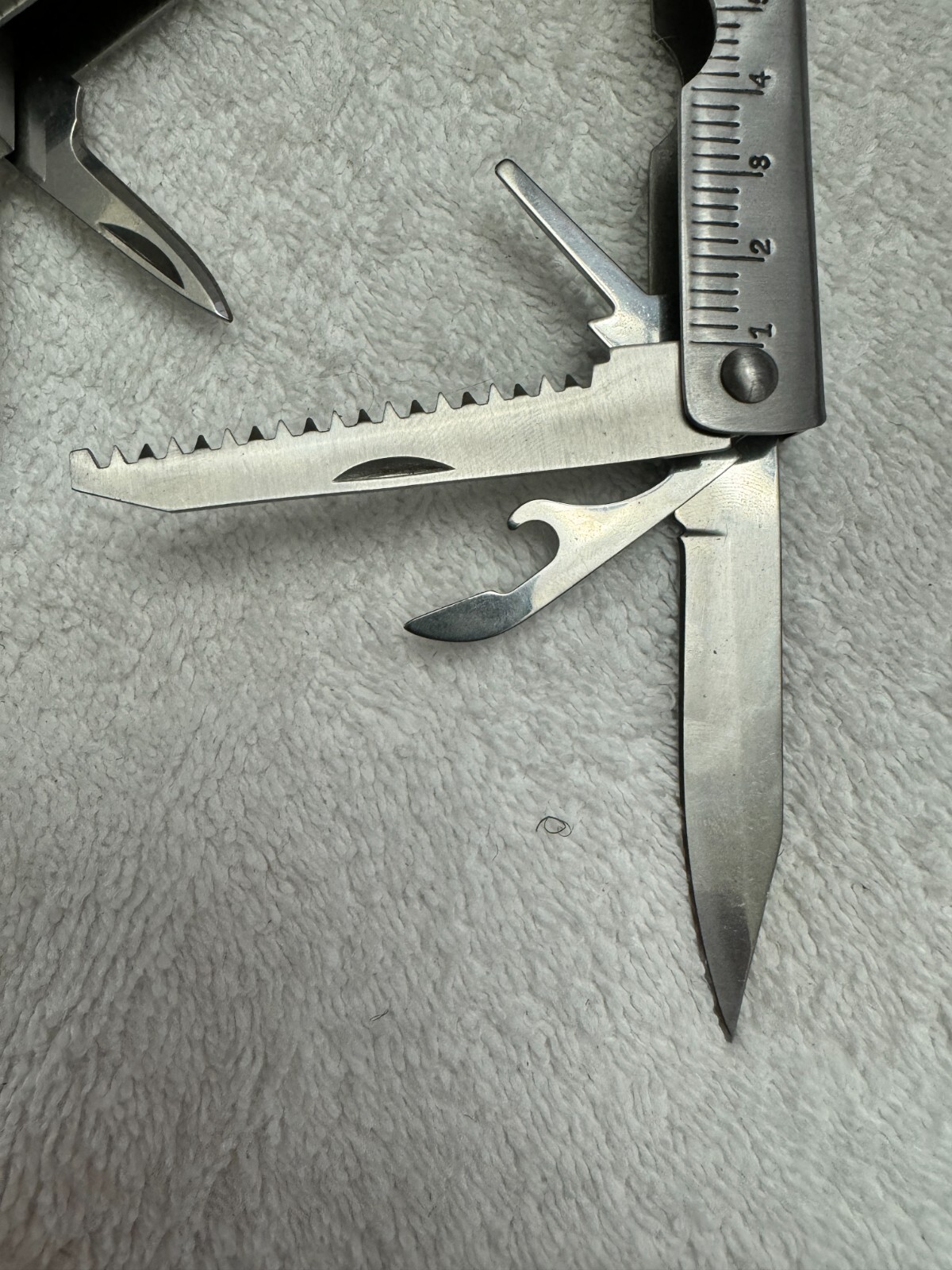 Winchester Multi Tool Black Grip Pliers Files Combination Blade Screw Driver