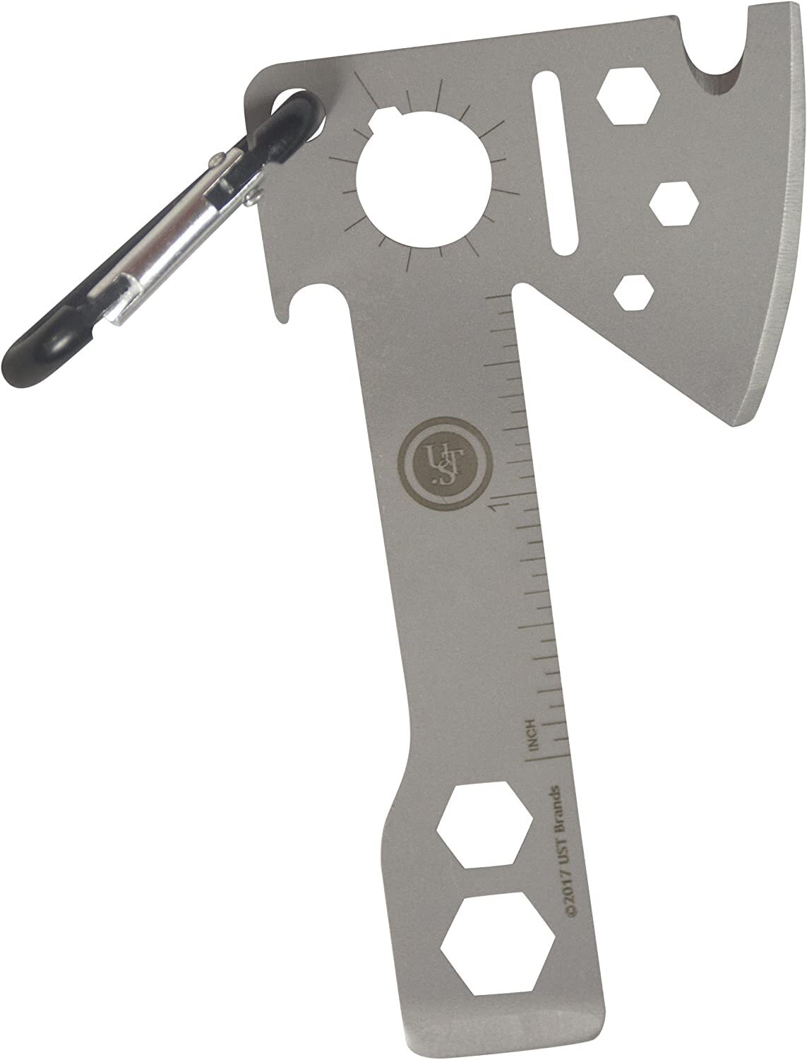 ust Tool-a-Long Carabiner Clip Steel Multi-Tools – Lantern, Pine Tree, Hatchet