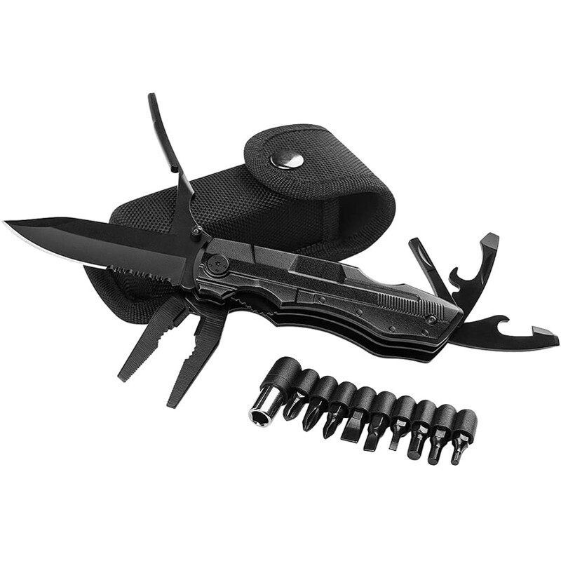 18-in-1 Multi tool Knife Multipurpose Outdoor Folding Pocket Pliers Multitool