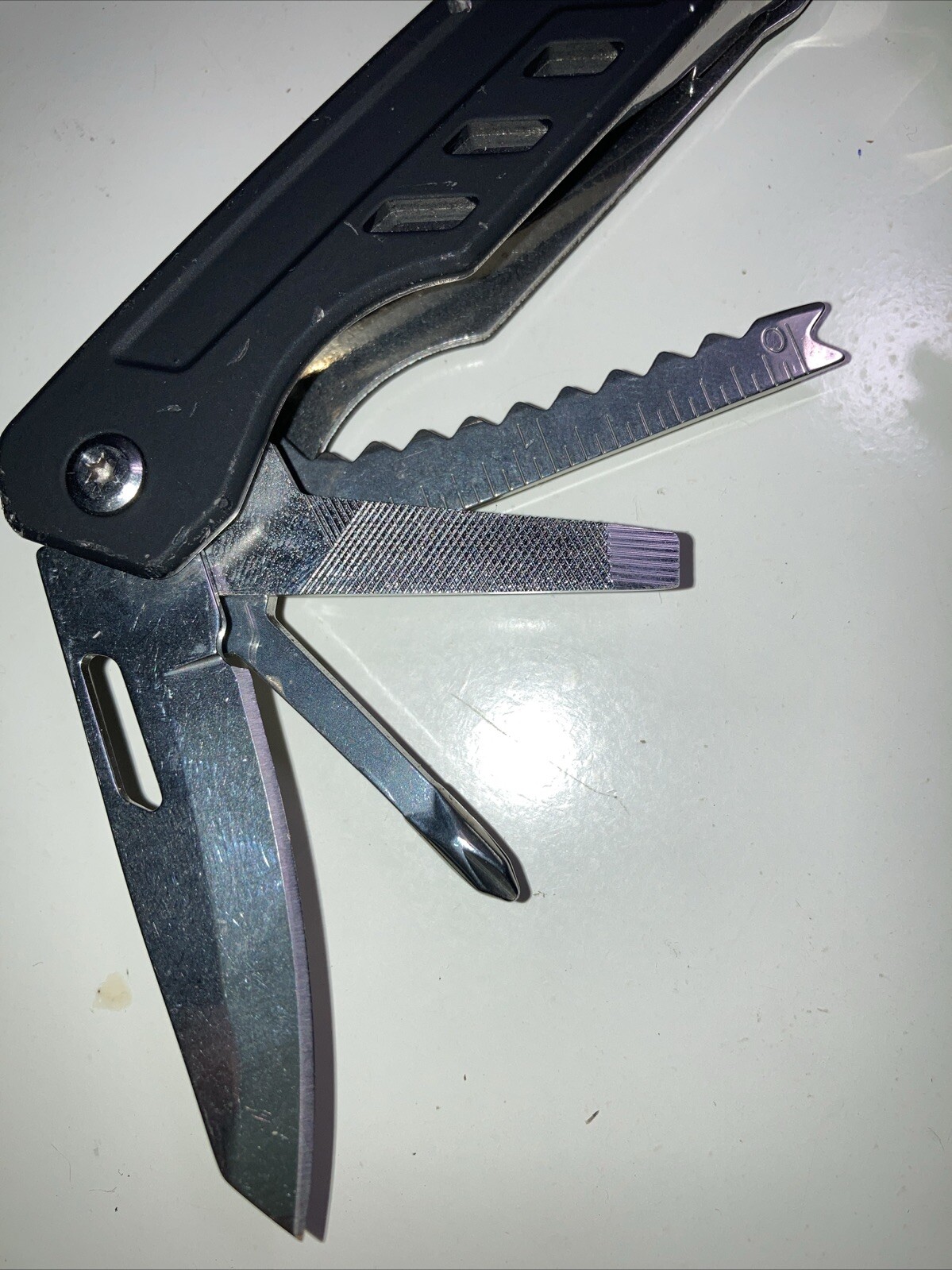 Multi Tool Pliers Ozark Trail Wire Cutter, Saw, Knife Black