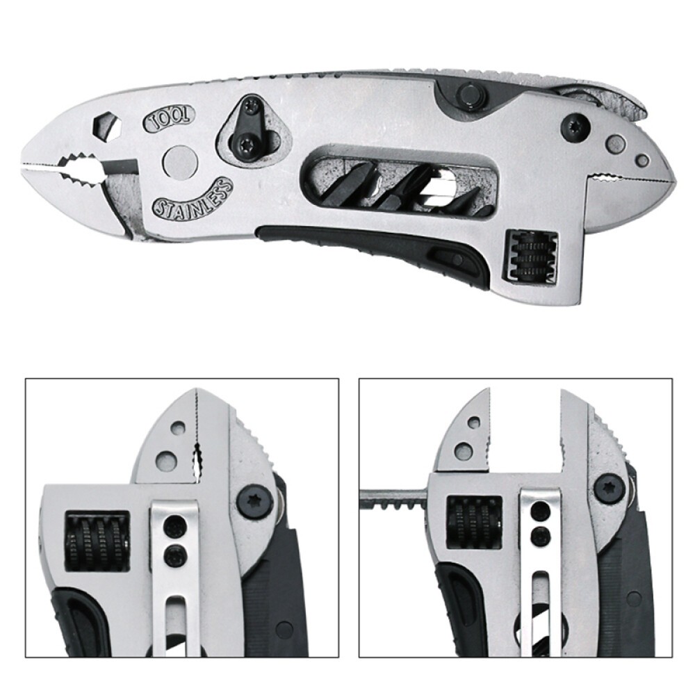 Folding Multi tool Knife Multipurpose Outdoor Pocket Pliers Multitool Camping