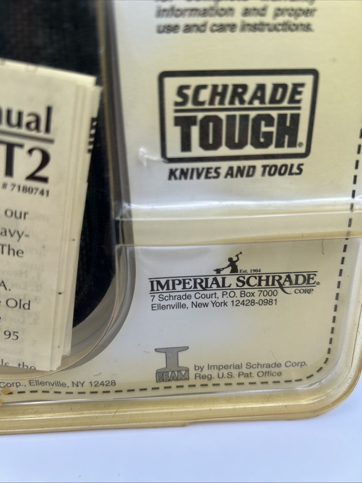 Schrade Tough Chip Compact Multi-Tool USA NOS -Red Grip ST2NCPR