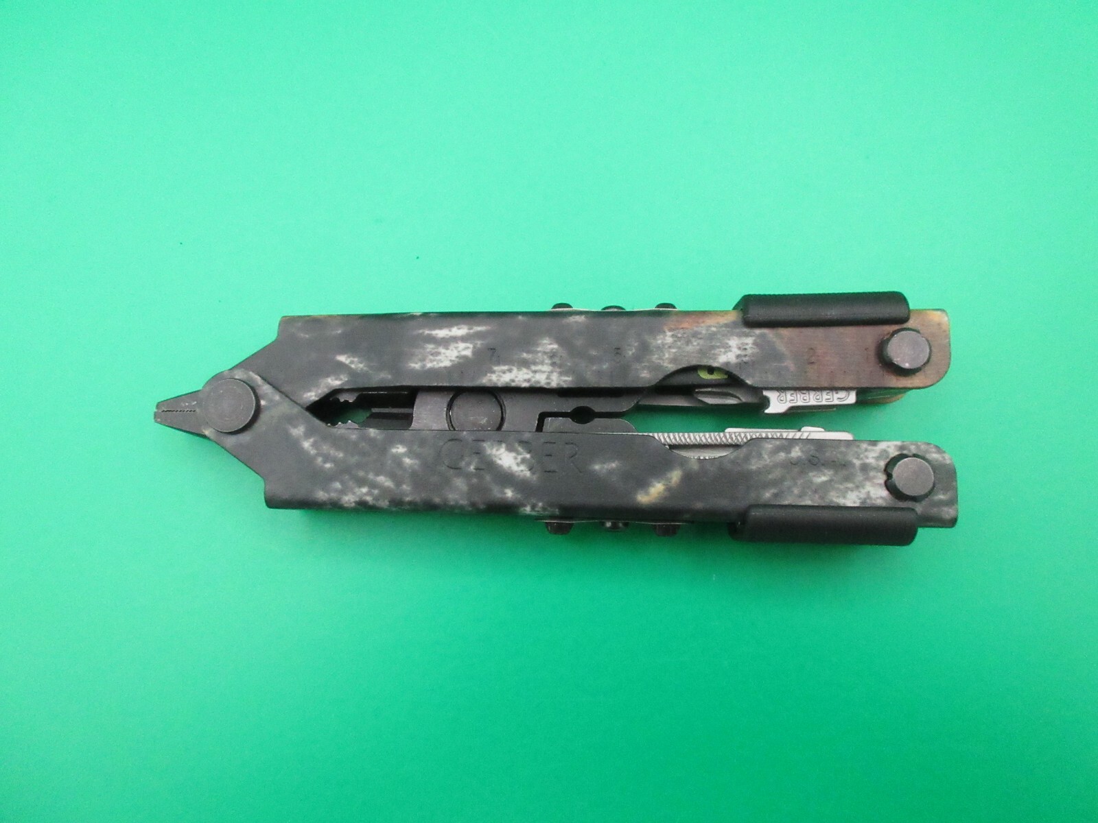 Rare Gerber MP600 Pro Scout Mossy Oak Multi Tool Folding Knife Sheath USA