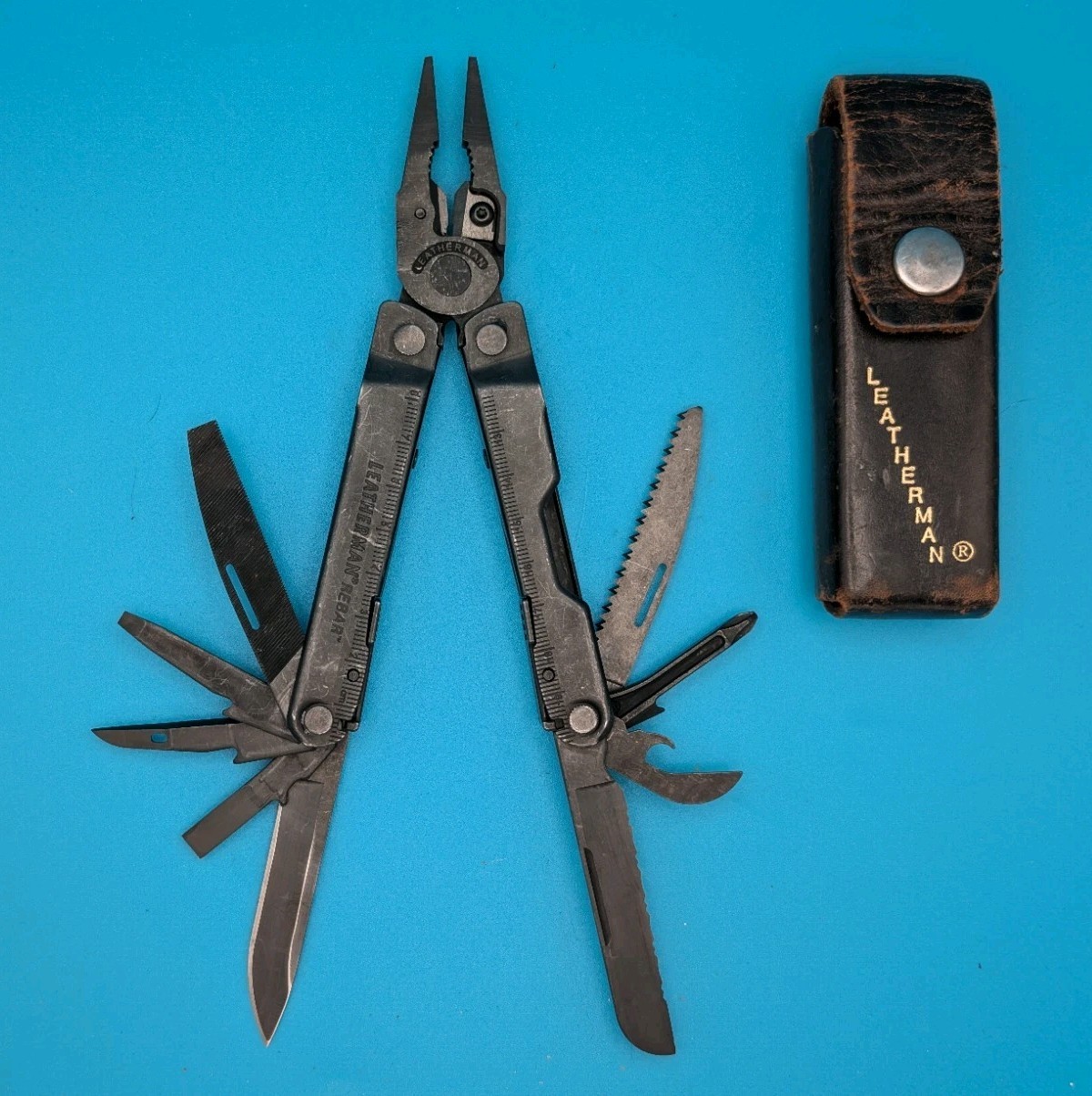 Leatherman Rebar Multi-Tool! BLACK OXIDE! WITH SHEATH!