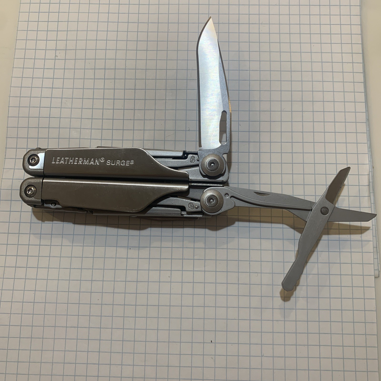 Leatherman Surge Multi-Tool Stainless Steel – Near Mint (e)