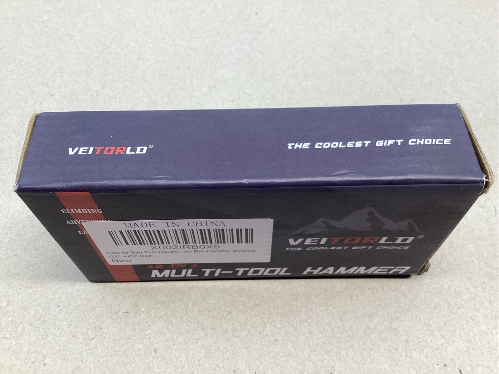 Veitorld 12 In 1 Multi-Tool Hammer For Camping And Climbing Compact 5.5 Length