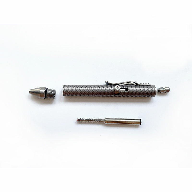 New Mini Titanium Alloy Pocket Ball Pen Outdoor EDC Pen Portable Stationery