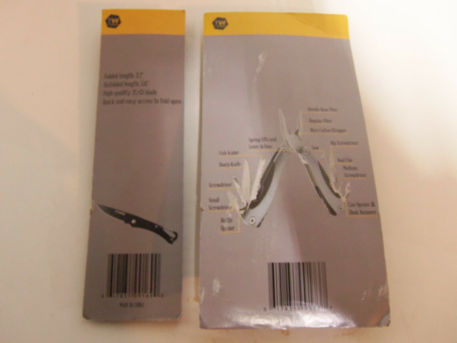 NEW Tuff Works Brand 6″ Knife and 15in1 Multi Tool Survival Camping Hiking Gear
