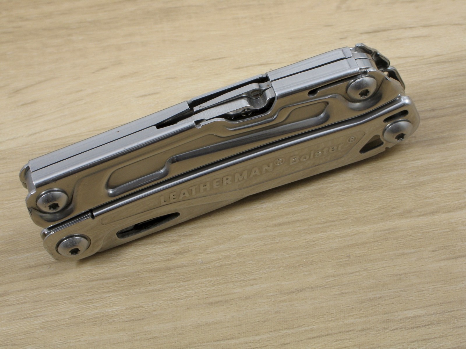 Leatherman Bolster Multi-Tool, Knife, Pliers, Stainless, USA