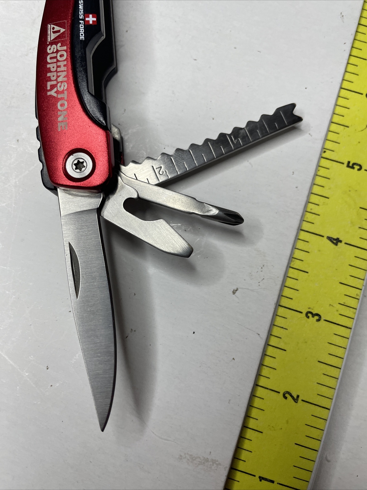 Multi-Tool Multitool Red Swiss Force 13-IN-1 for Fishing Camping Biking Hiking