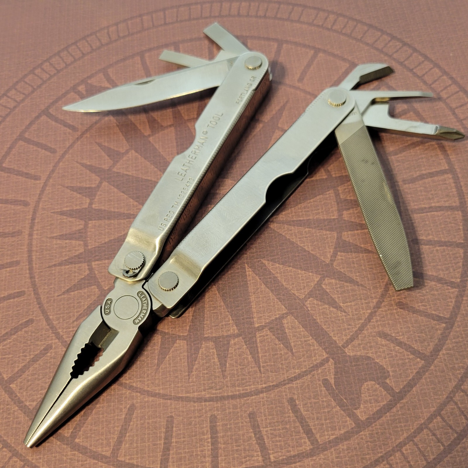 LEATHERMAN PST Multi Tool Made In USA W/SHEATH BOX Knife Pliers