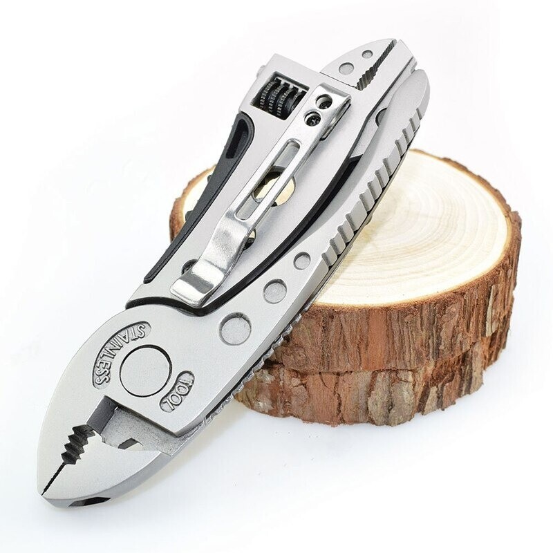 Travel Wrench Multi Tool Bicycle Knife With Screwdriver Pliers Function Purpose