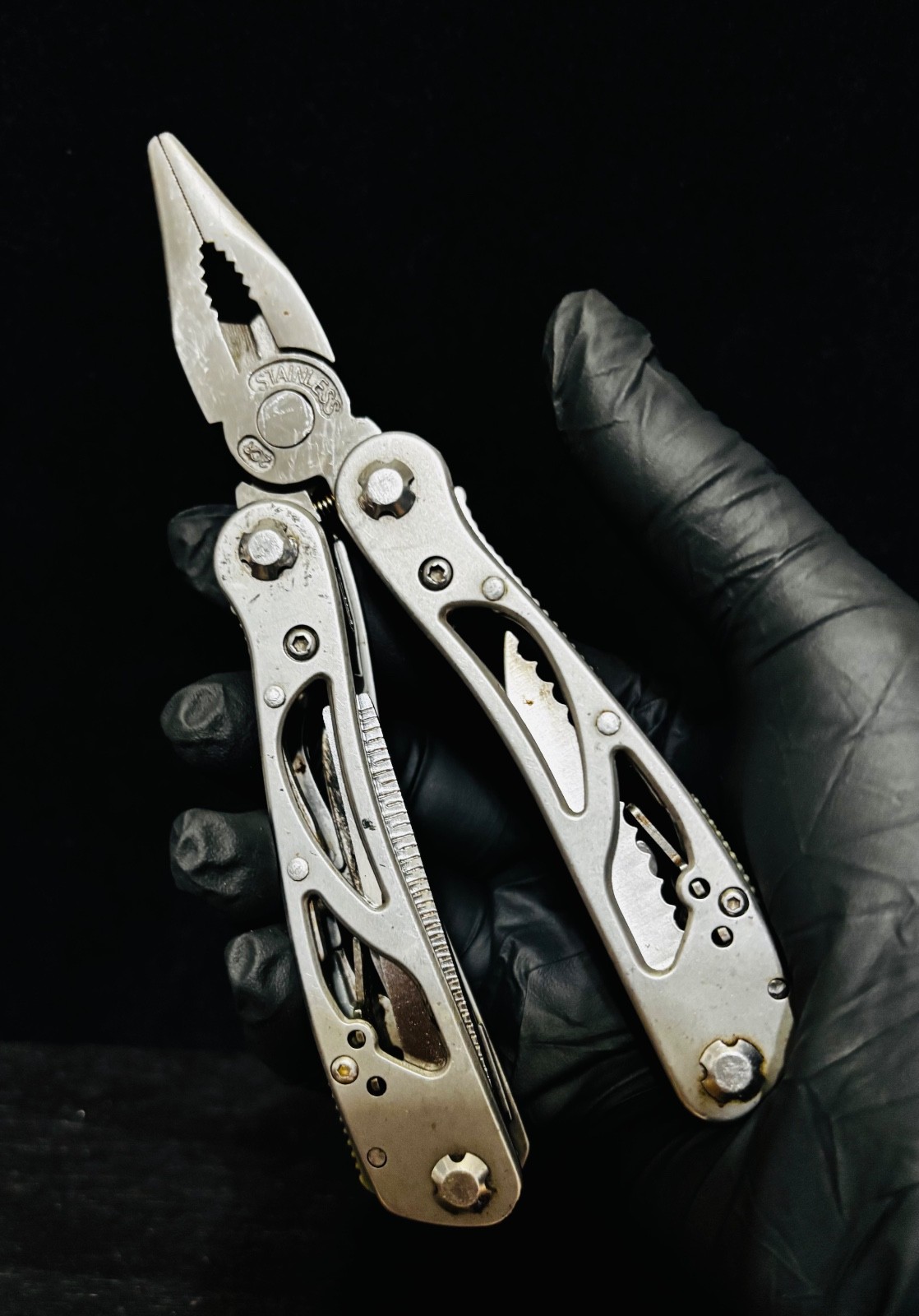 Winchester Multitool Pliers Knife Stainless Steel Multi Tool Folding Camping Too