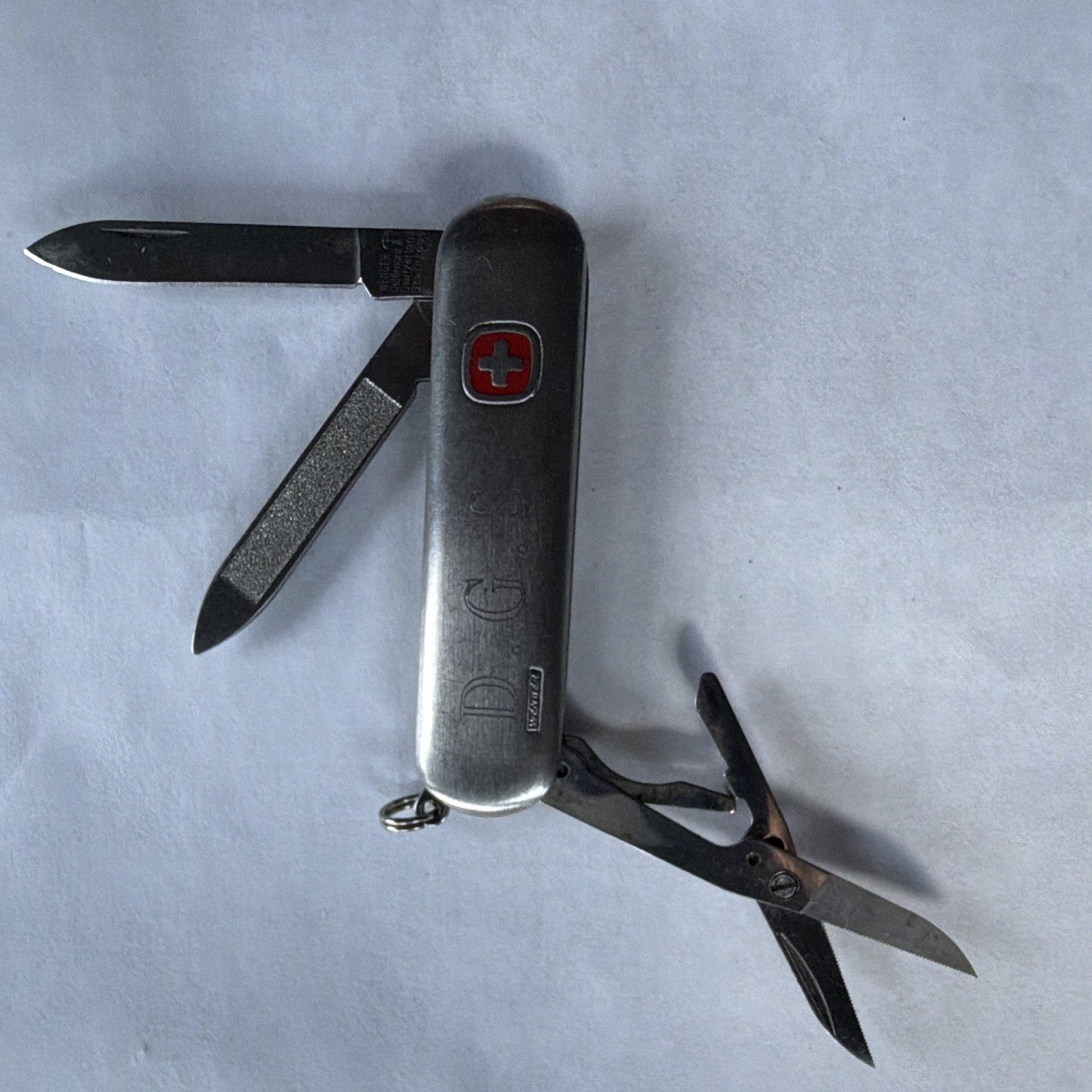 Wenger Esquire Swiss Army Knife 2.5in Etched D.G.S