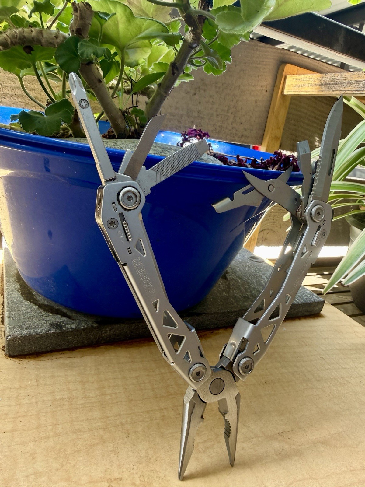 Gerber Suspension NKT Multi-Tool Pliers Knife with Pocket Clip USA Made Vintage