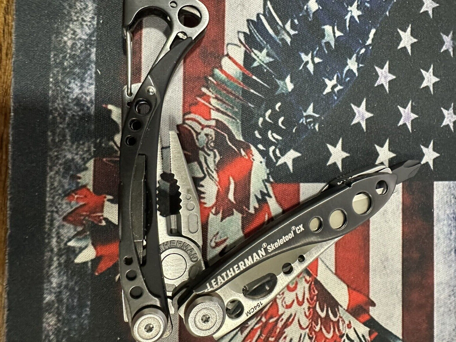 2023 Leatherman Skeletool CX MultiTool 154CM w/New Hard Nylon Sheath