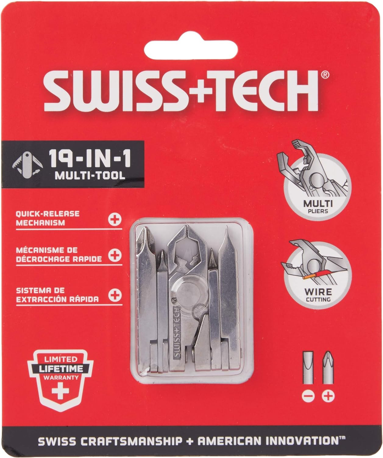 ST53100 Stainless Steel 19-In-1 Key Chain Multi Tool, Polished Finish (Single…