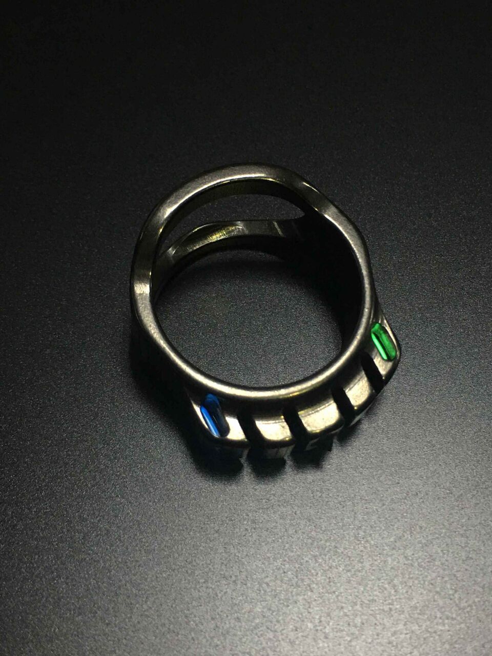 Tactical Ring( 12) With Hidden Bottle Opener Function with Bar glow in the dark