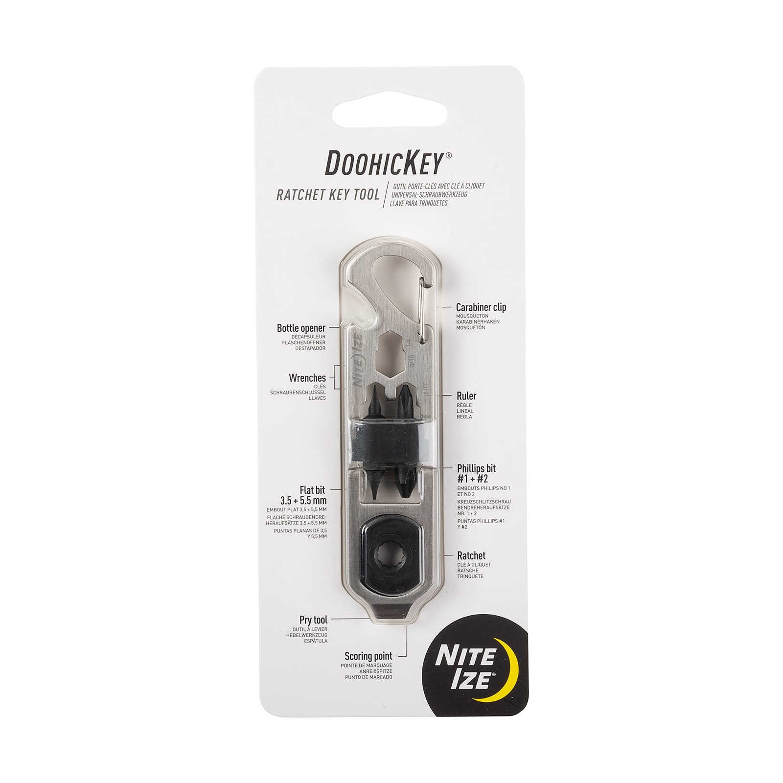 New Nite Ize DoohicKey Ratchet Tool KMTRT-11-R3