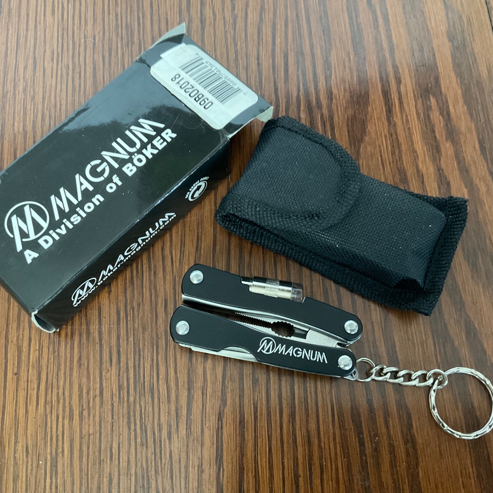 Magnum (Boker) Mini Multitool with keyring and pouch 09B02018
