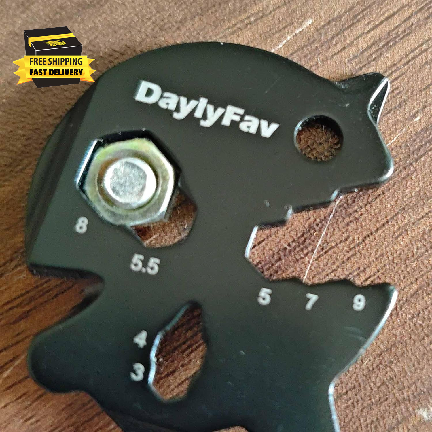 Multitool Wallet Tool Beer Bottle Opener with Pry Bar Flat & Philips Screw Drive