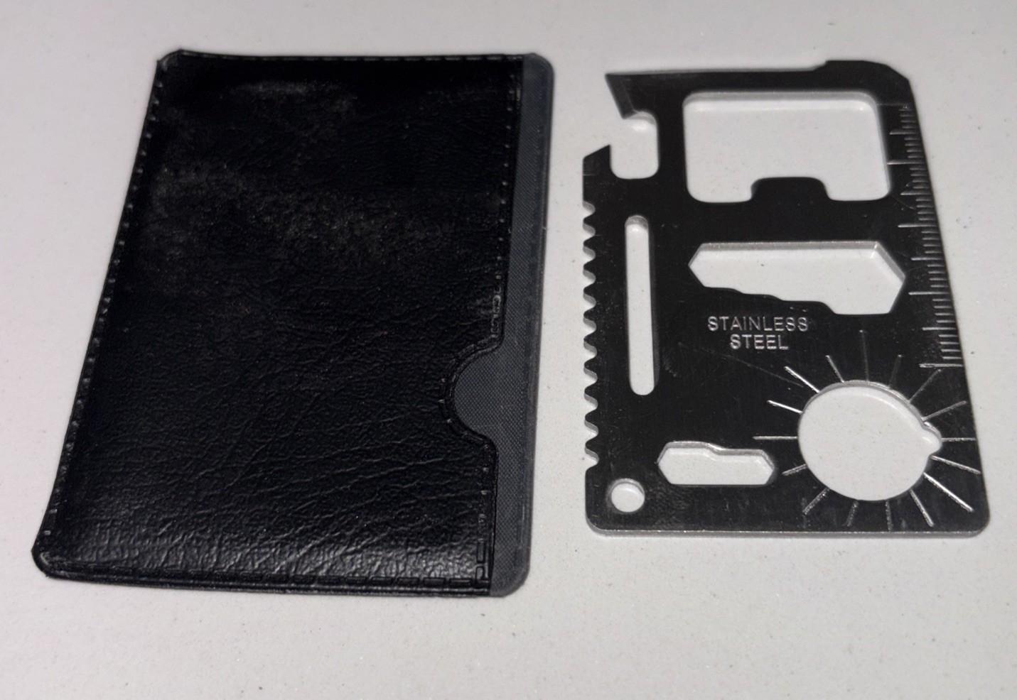 (360) 11-1 Multi Tool Military Survival Camping Hunting Pocket Card – Full Case