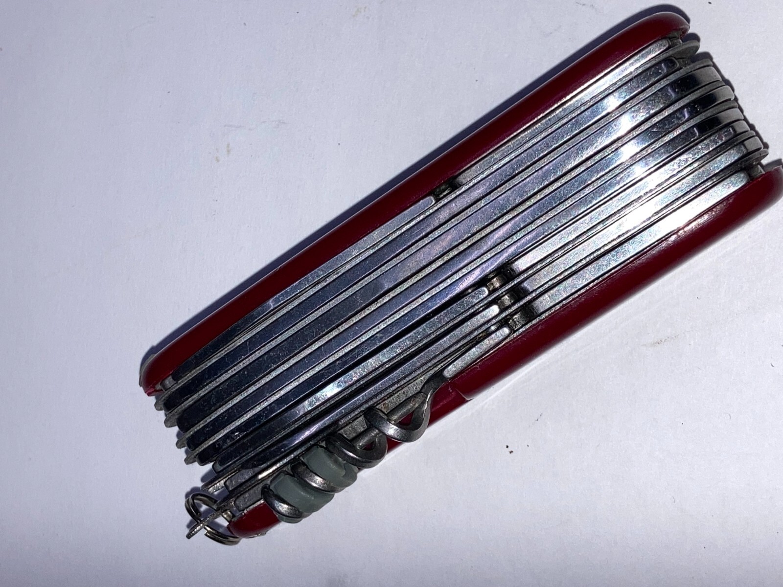 Large RED (17-n-1) 30-Function Camping Knife (New, Dealer Old Stock 1998)