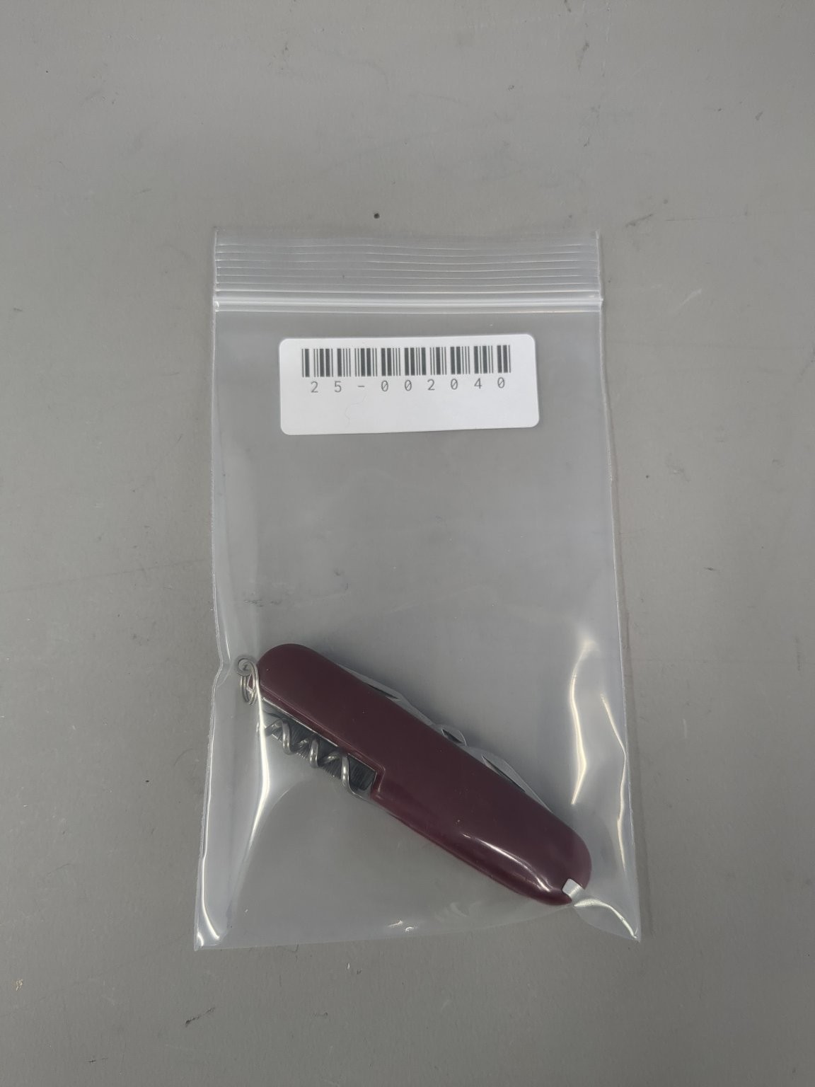 Swiss Army Style Multi-Tool Pocket Knife Burgundy 11 Tools Camping