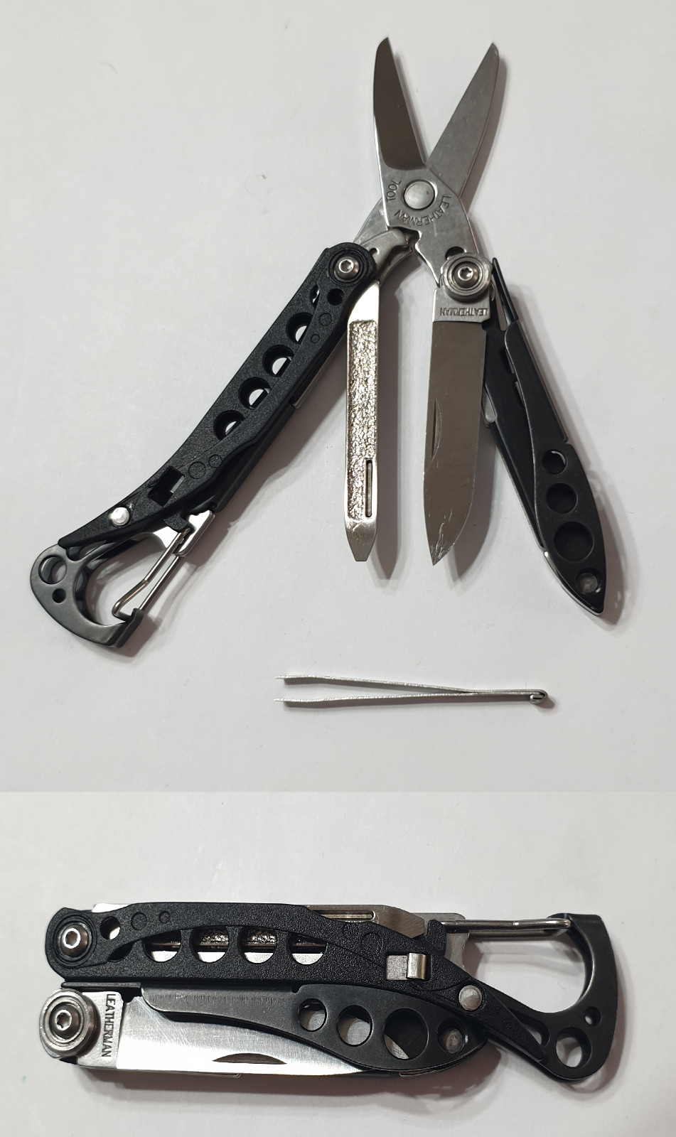 🔥🔥 Leatherman Style CS RARE Full Black Body Retired Collectable Keychain