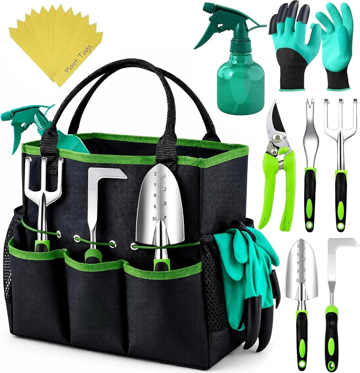 Heavy Duty Gardening Tools – Gardening Gifts for Women, Men, Mom, Dad – Durable,