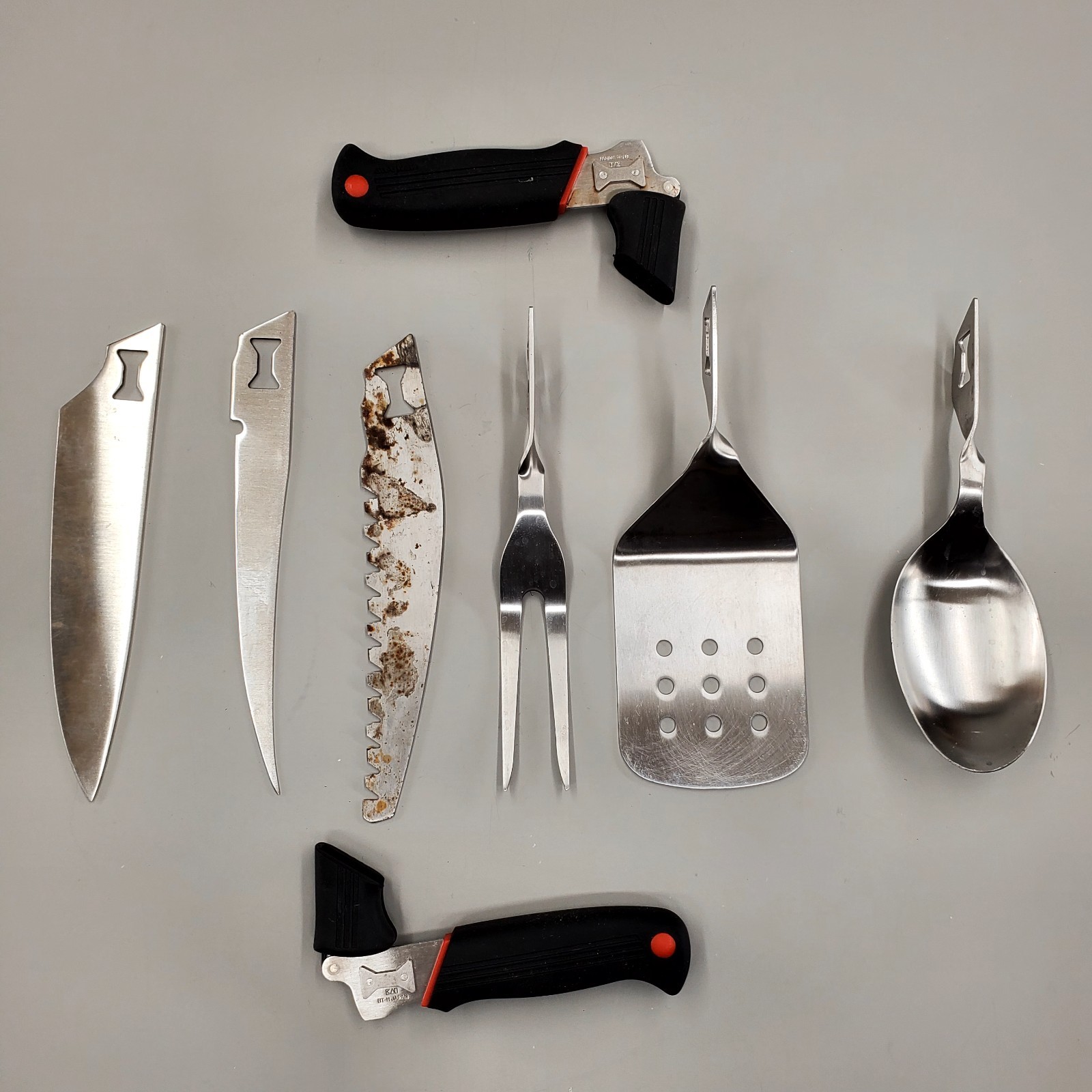 Kershaw Kai Camp Tool Utensils with Case Made in Japan
