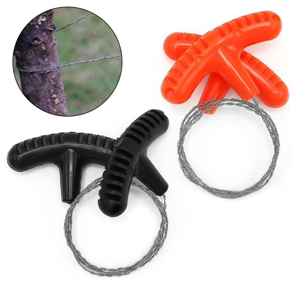 Spiral Winding Steel Wire Saw Perfect for Camping and Hiking Adventures