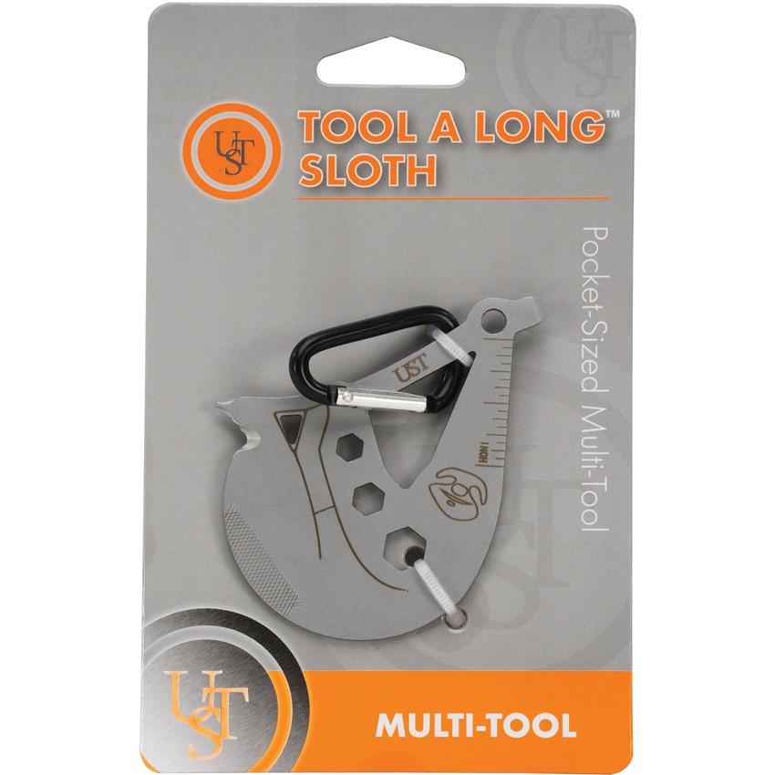 UST Tool-A-Long Sloth Multi tool Hex Screwdriver File Cutter 12129