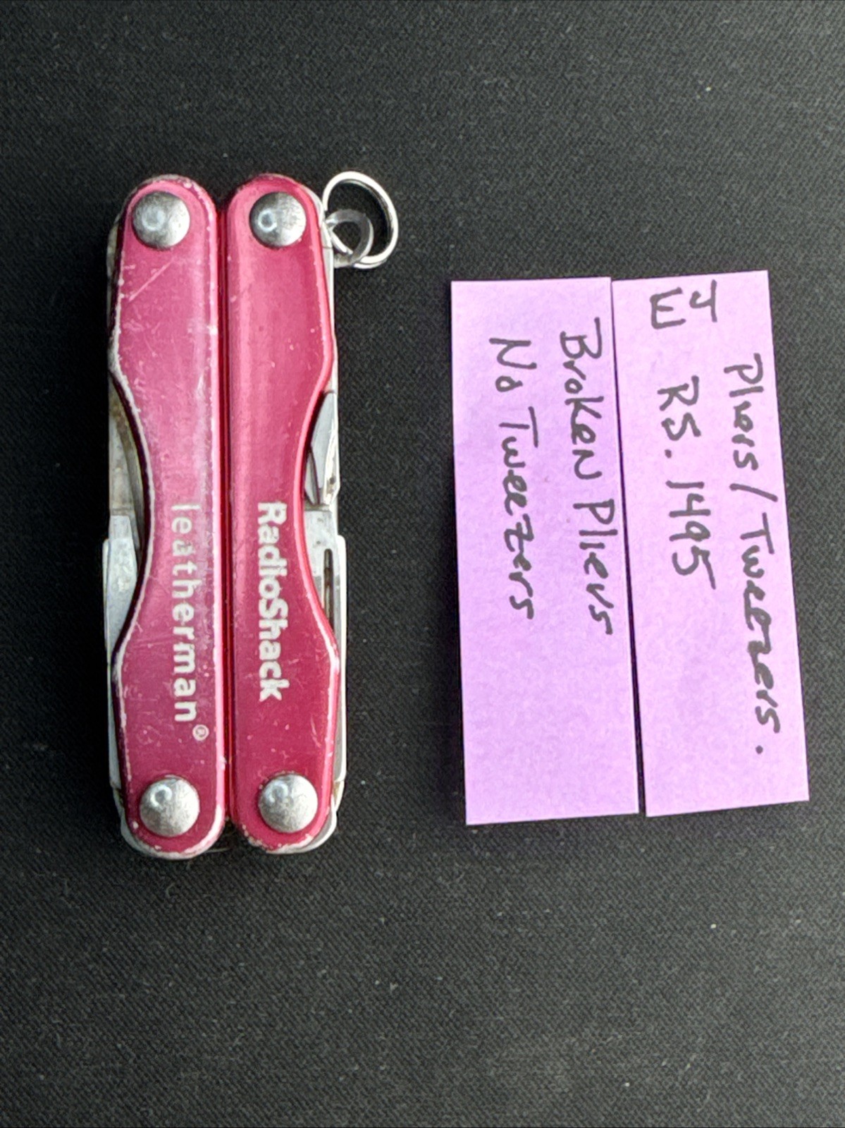Leatherman Squirt E4 Multi-Tool w/Wire Strippers Radioshack – Parts/Repair