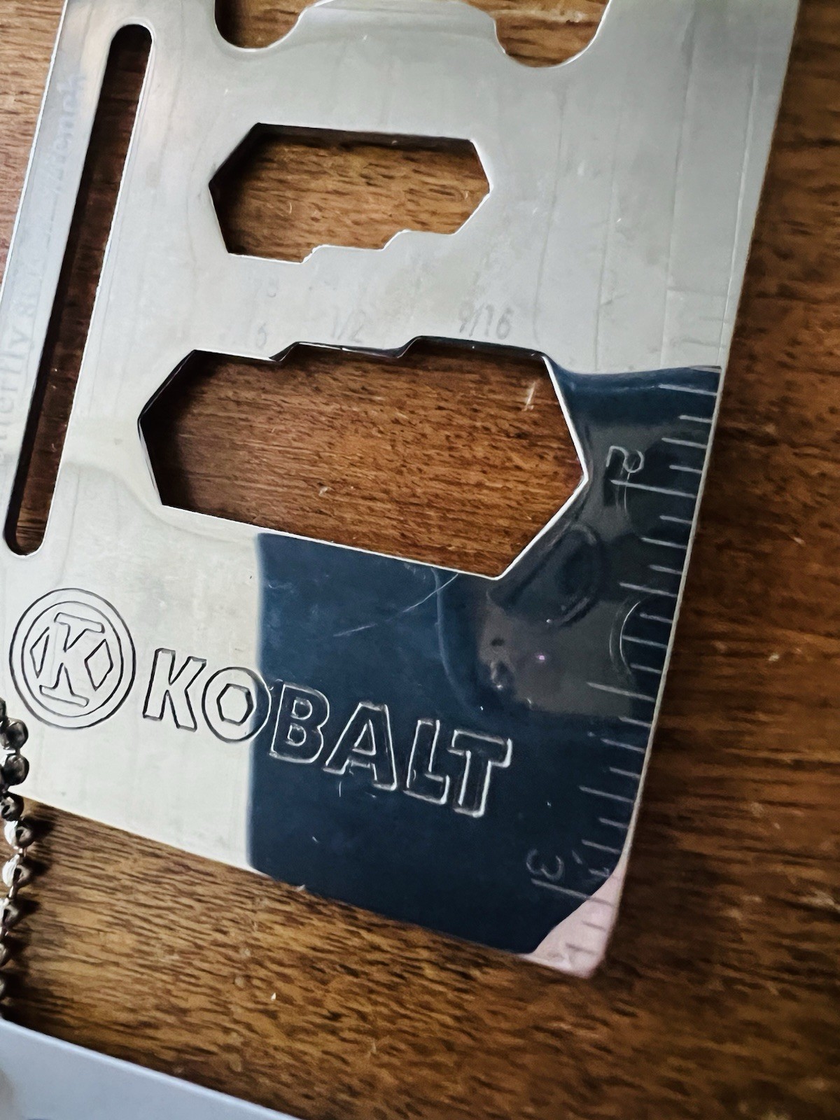 Kobalt 7 In 1 Stainless Steel Multipurpose Tool Keychain