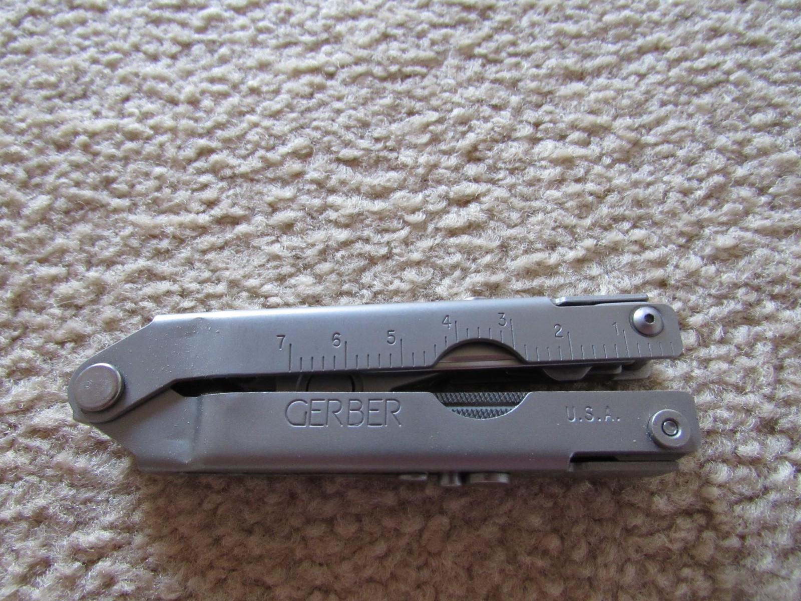 Gerber Multi-Plier Bluntnose – Matte Silver – No Locks – Pat. Pend. – Vtg. 90s