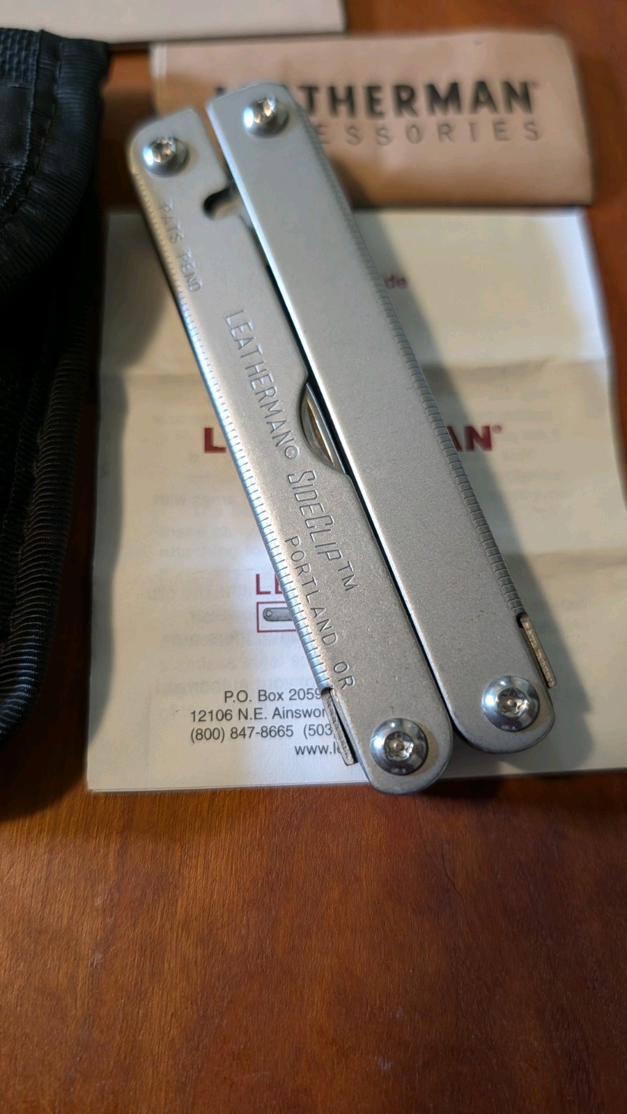 Leatherman Vintage Sideclip Multi-Tool USA, Retired, Portland
