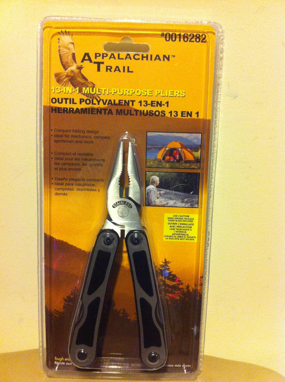 New with Sealed Appalachian Trail 13-In-1 Multi-Purpose Pliers Tool #0016282