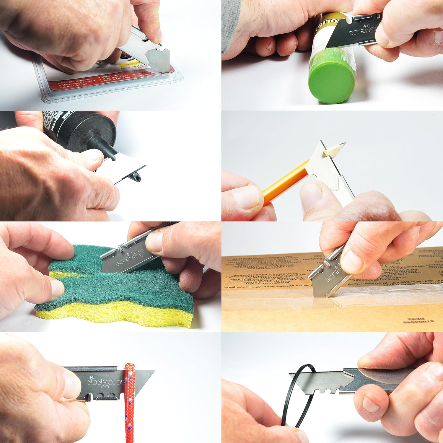 Ron’S Utility Pocket Knife 3.0 for Keychain and Carabiner with Magtrak Technolog