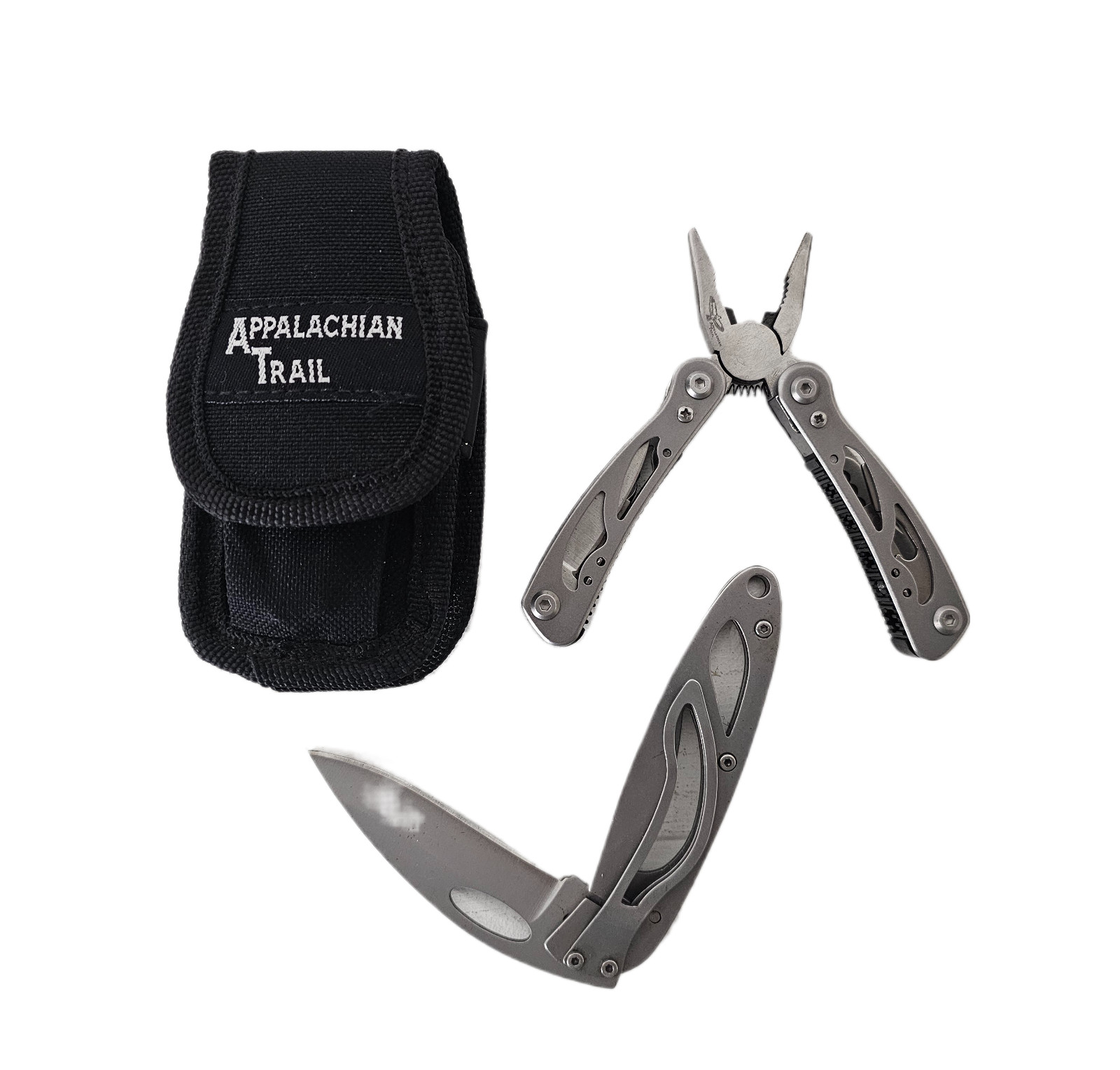 Appalachian Trail Multi Tool Stainless Steel Knife File Saw Pliers
