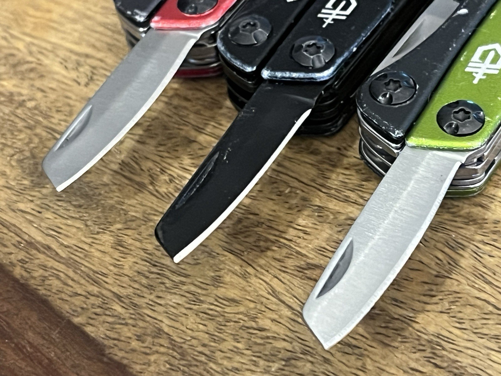 Gerber Dime Mini Multi-Tool Knife Pliers Scissors Driver SUPER Nice! Lot Of 3
