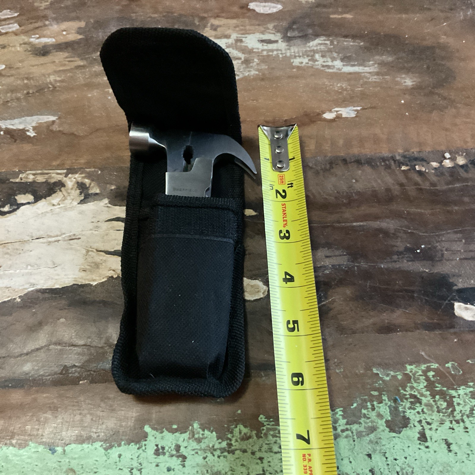 Sheffield 9 in 1 Multi Tool Pliers Knife Screwdriver and Utility Knife With Case