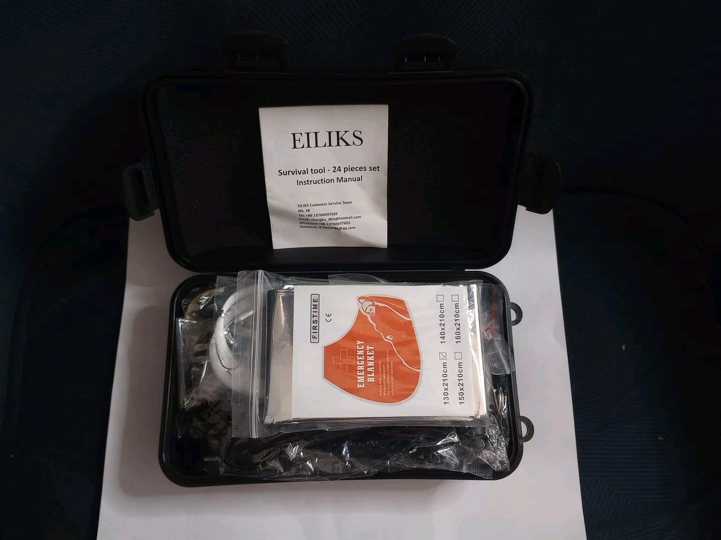 EILIKS SURVIVAL TOOL 24 PIECE SET